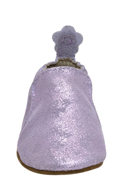 Robeez ® Pretty Pearl Crib Shoe In Lavender