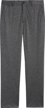 Bugatchi Flat Front Knit Wool Blend Chinos