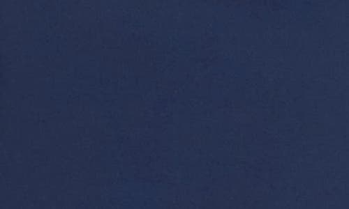 Maggy London Mock Neck Short Sleeve Sheath Dress In Blue