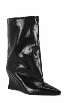 AZALEA WANG Vinci Wedge Bootie