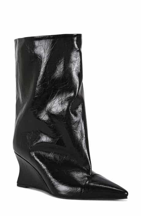 AZALEA WANG Vinci Wedge Bootie