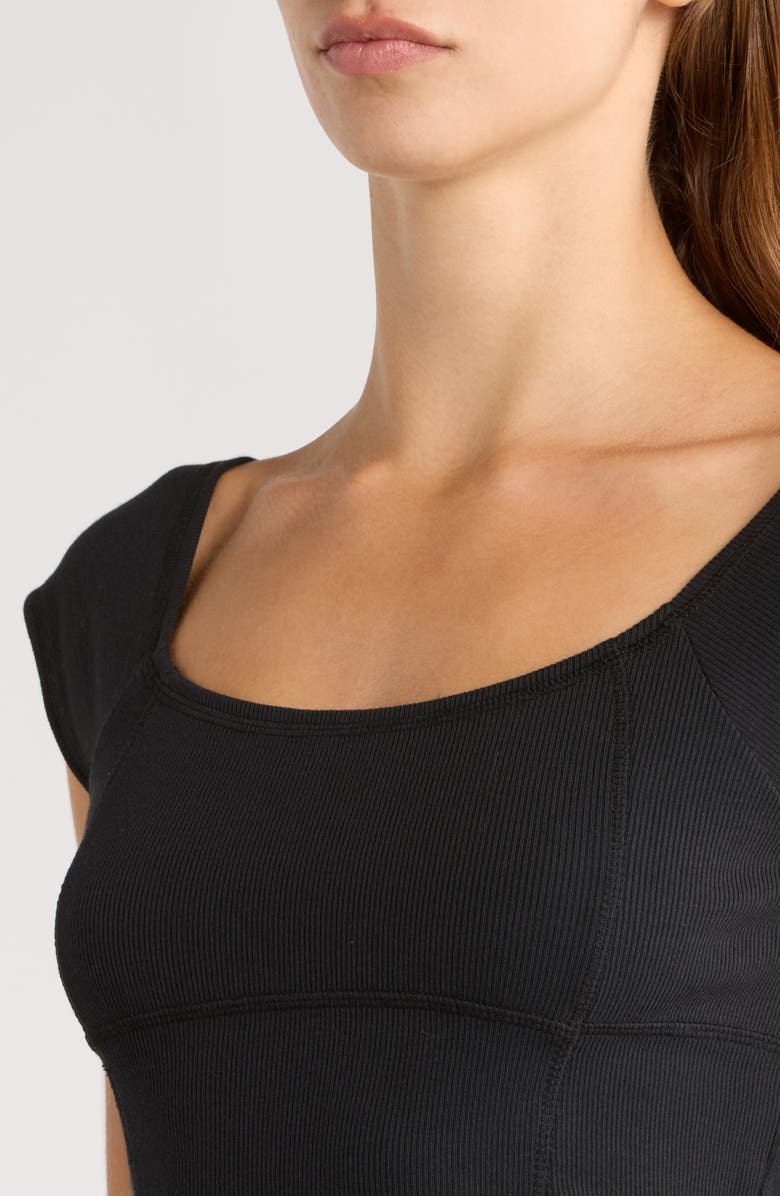 PacSun Juliet Crop Tank, Alternate, color, Black