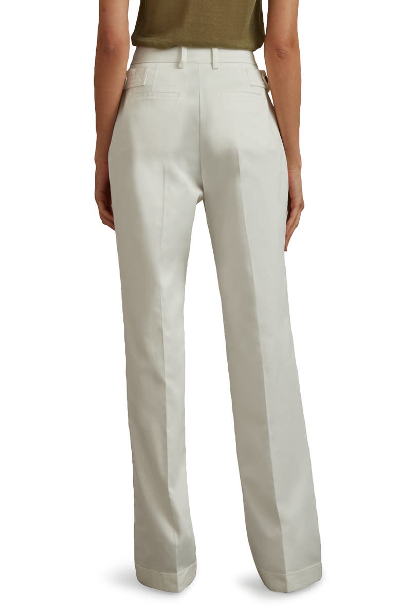 Reiss Harper Wide Leg Pants, Alternate, color, White