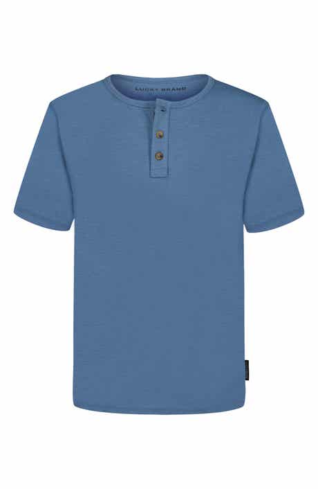 Lucky Brand Kids' Short Sleeve Henley