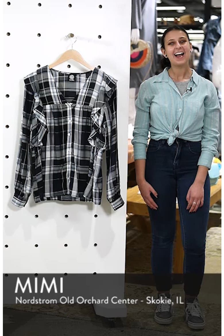 Ruffled Plaid Shirt video