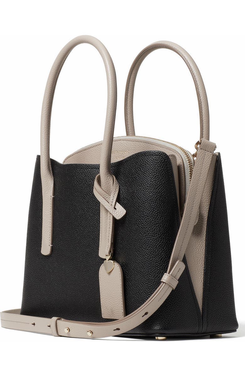 Kate Spade New York medium margaux leather satchel, Alternate, color,