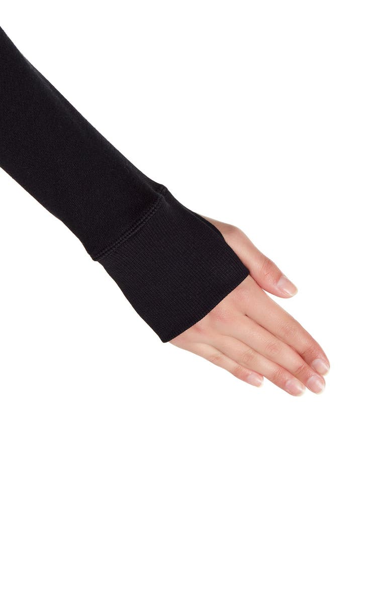 Z by Zella Shooting Star Drape Collar Cardigan, Alternate, color,