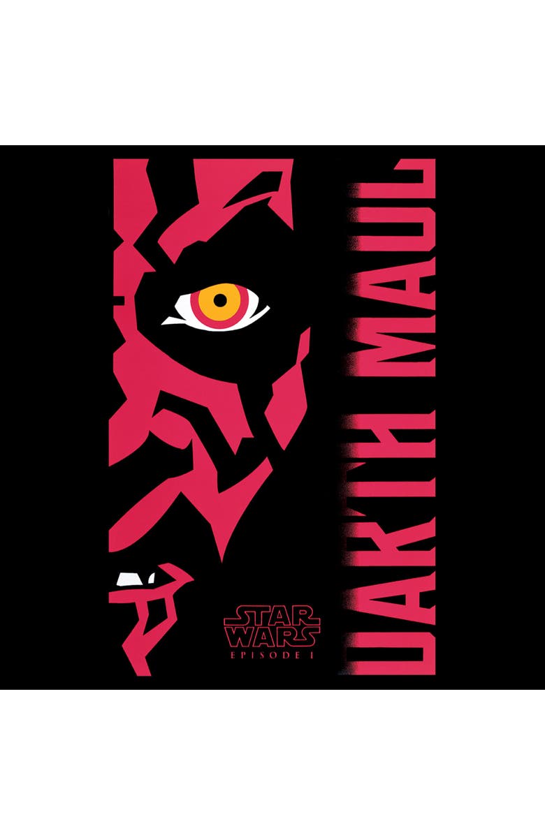 Star Wars Men's Star Wars Darth Maul  Graphic T-Shirt, Alternate, color, Black