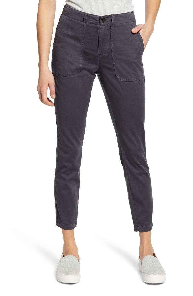 Caslon<sup>®</sup> Crop Utility Pants, Main, color,