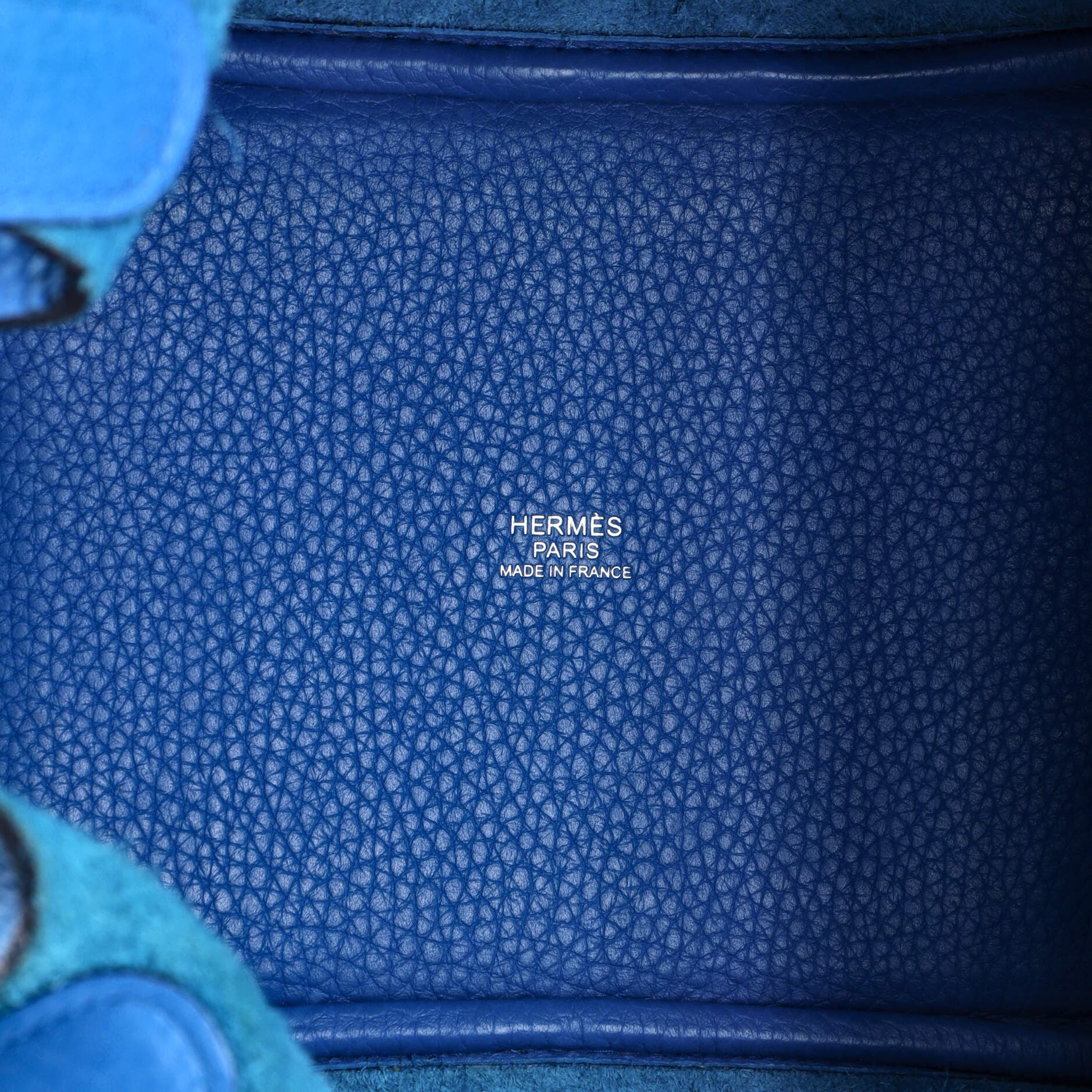 Pre-Owned Hermes Picotin Lock Bag Clemence PM, Alternate, color, Bleu Zanzibar