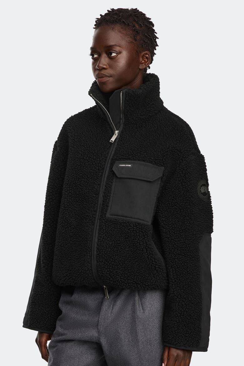 Soren Fleece Full Zip, Alternate, color, Black