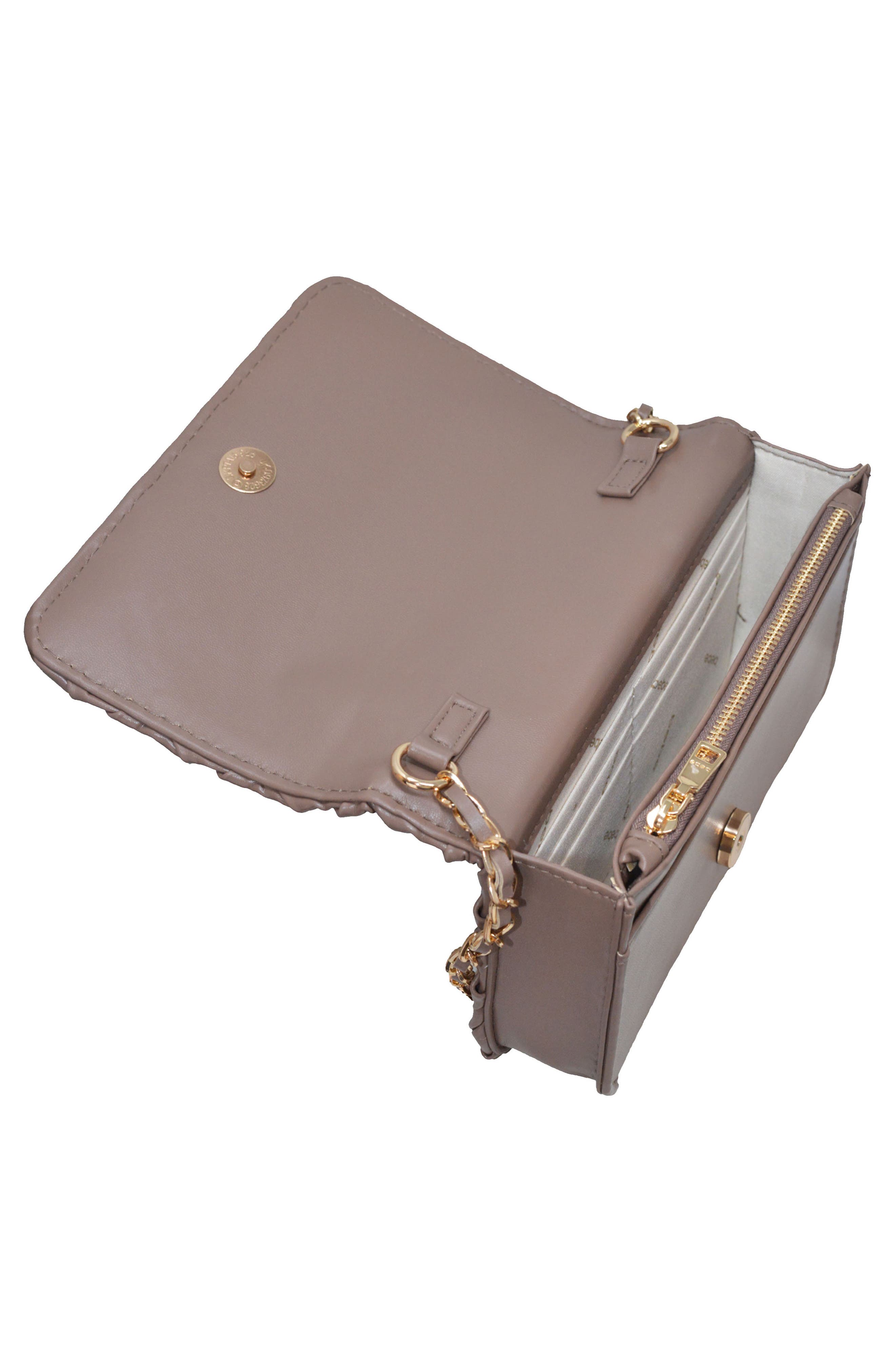 Luca Crossbody Bag with Wallet, Alternate, color, TAUPE