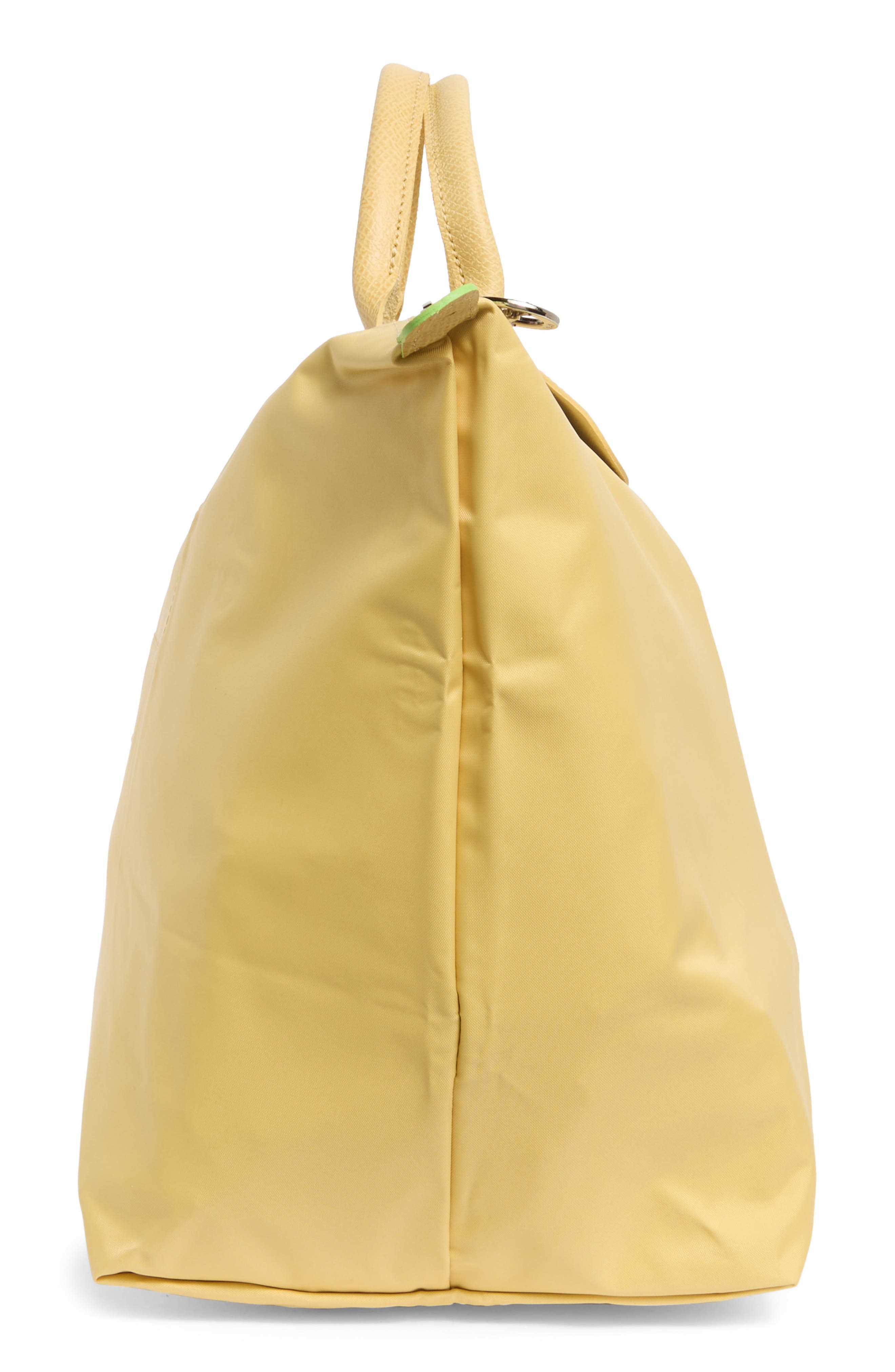 Longchamp Le Pliage Green Recycled Travel Duffle Bag, Alternate, color, 