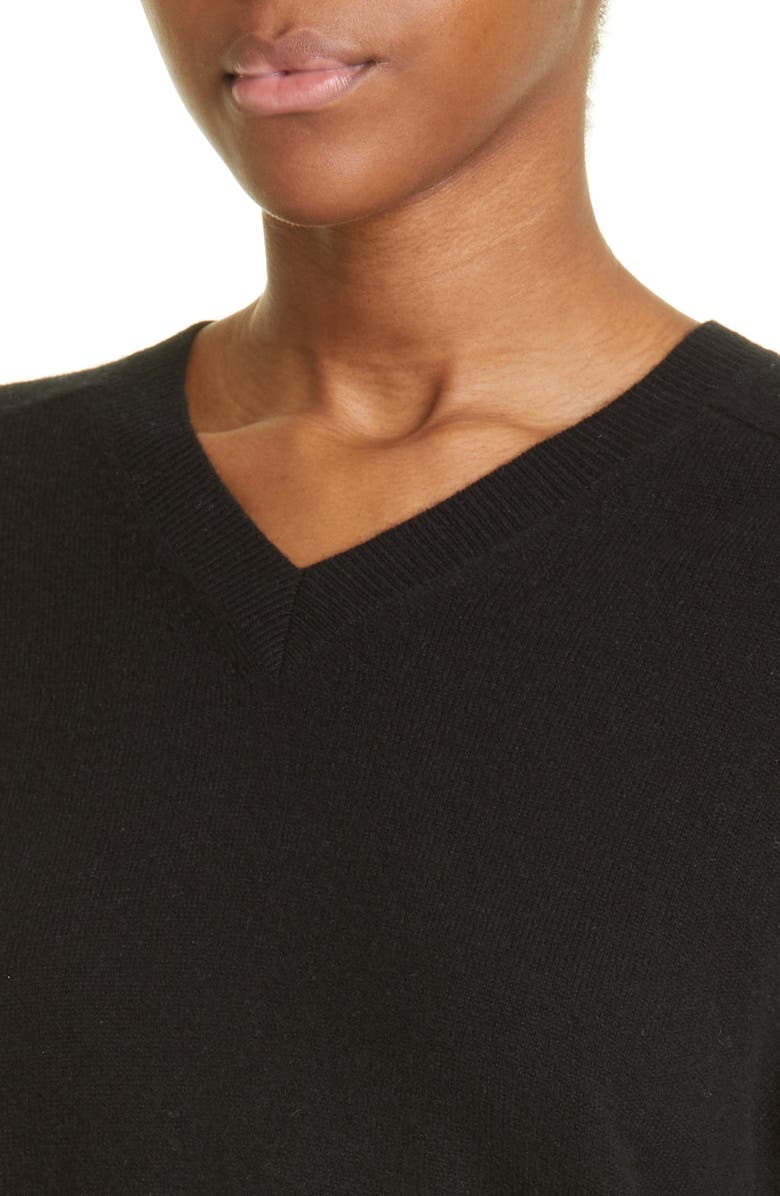 LOULOU DE SAISON Emsalo V-Neck Cashmere Sweater, Alternate, color, 