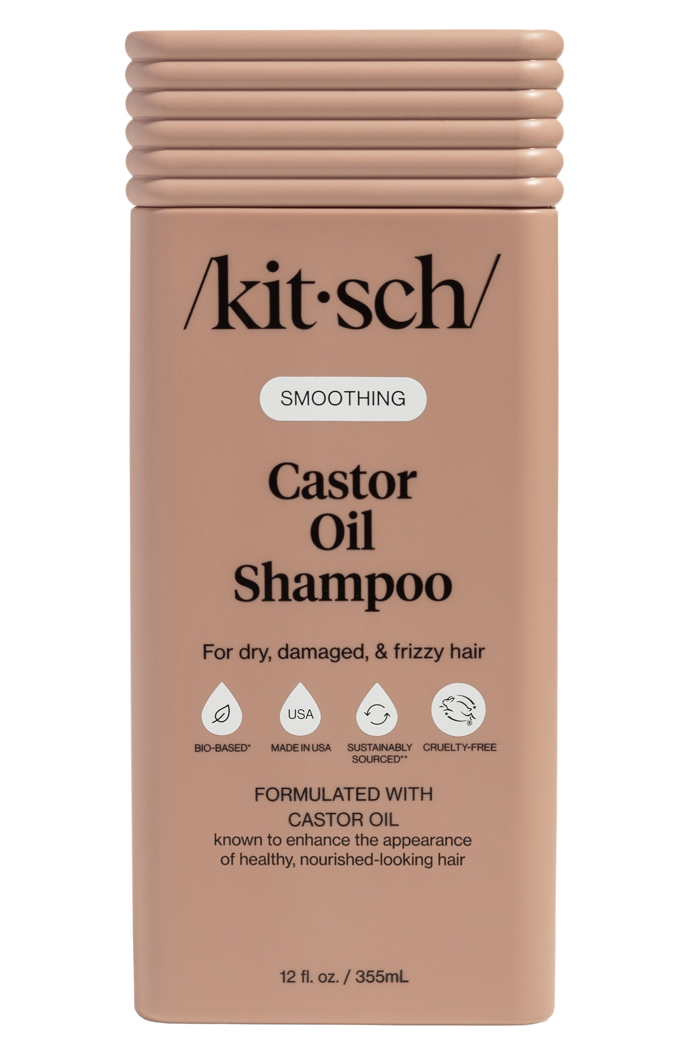 Kitsch Smoothing Castor Oil Liquid Shampoo