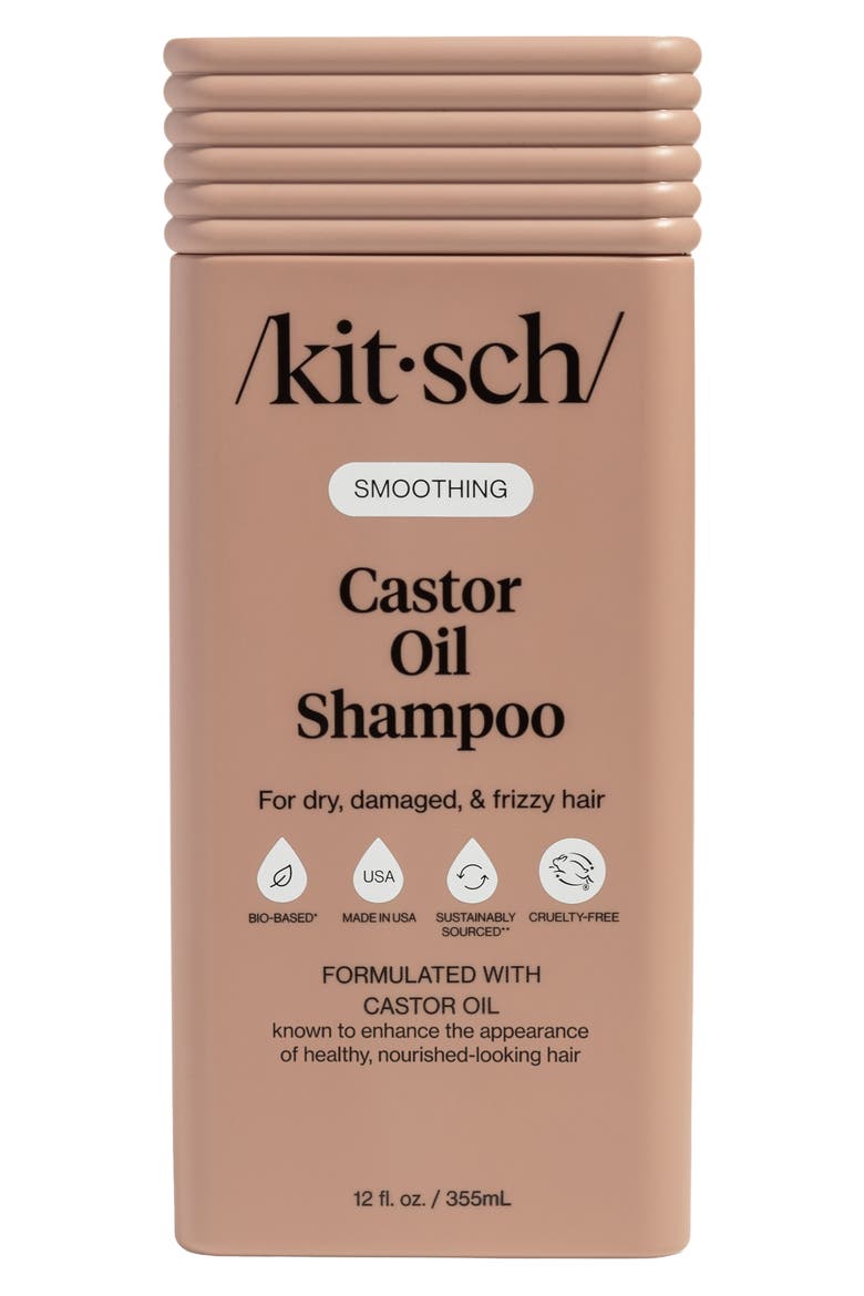 Smoothing Castor Oil Liquid Shampoo, Main, color, NO COLOR