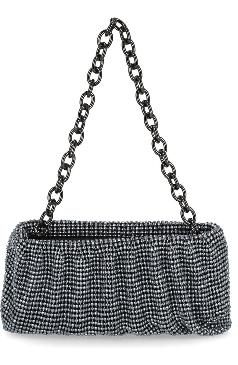Jessica McClintock Ball Mesh Chain Convertible Clutch, Alternate, color,
