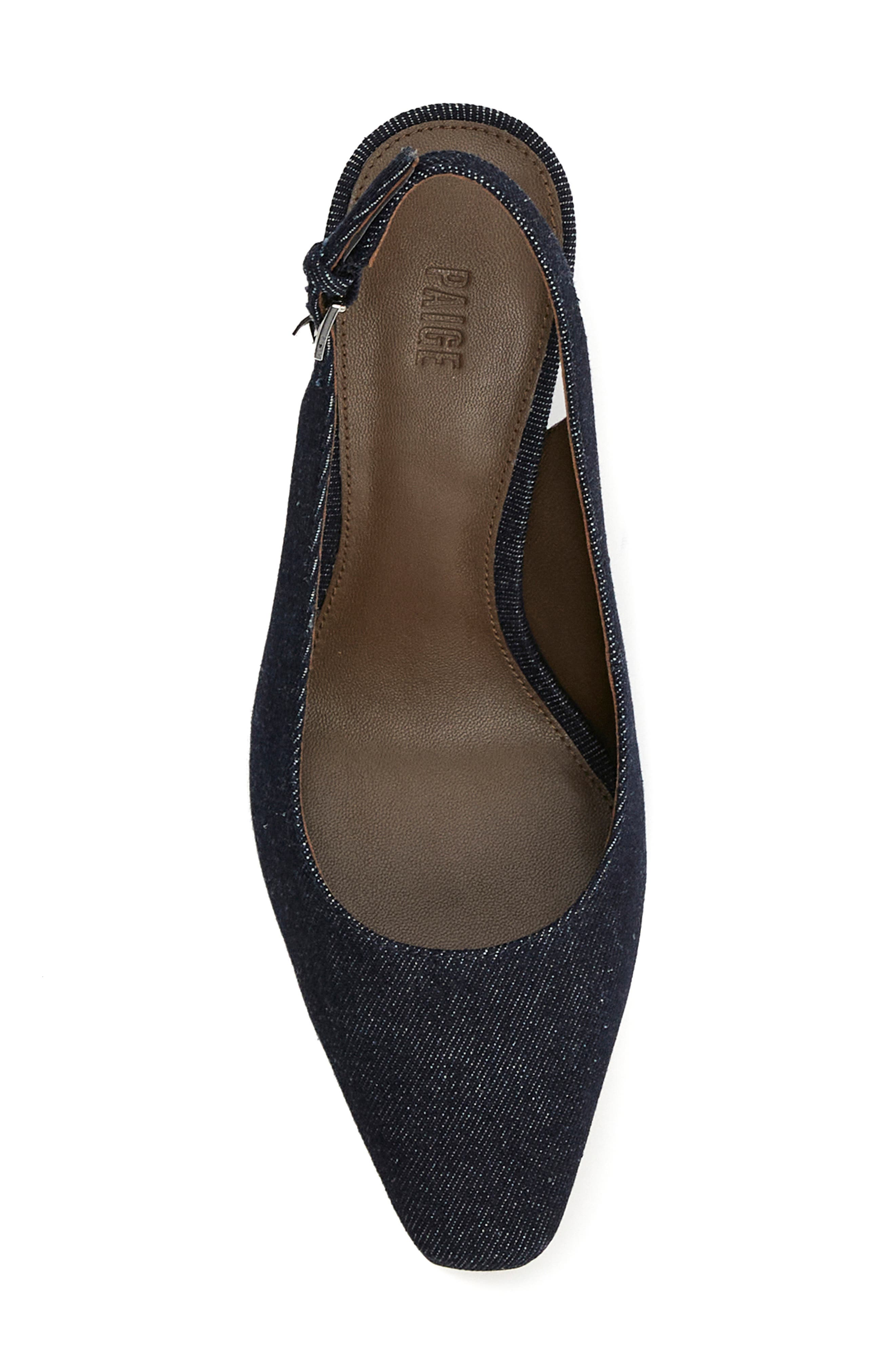 PAIGE Kaela Slingback Pump, Alternate, color, Dk Indigo