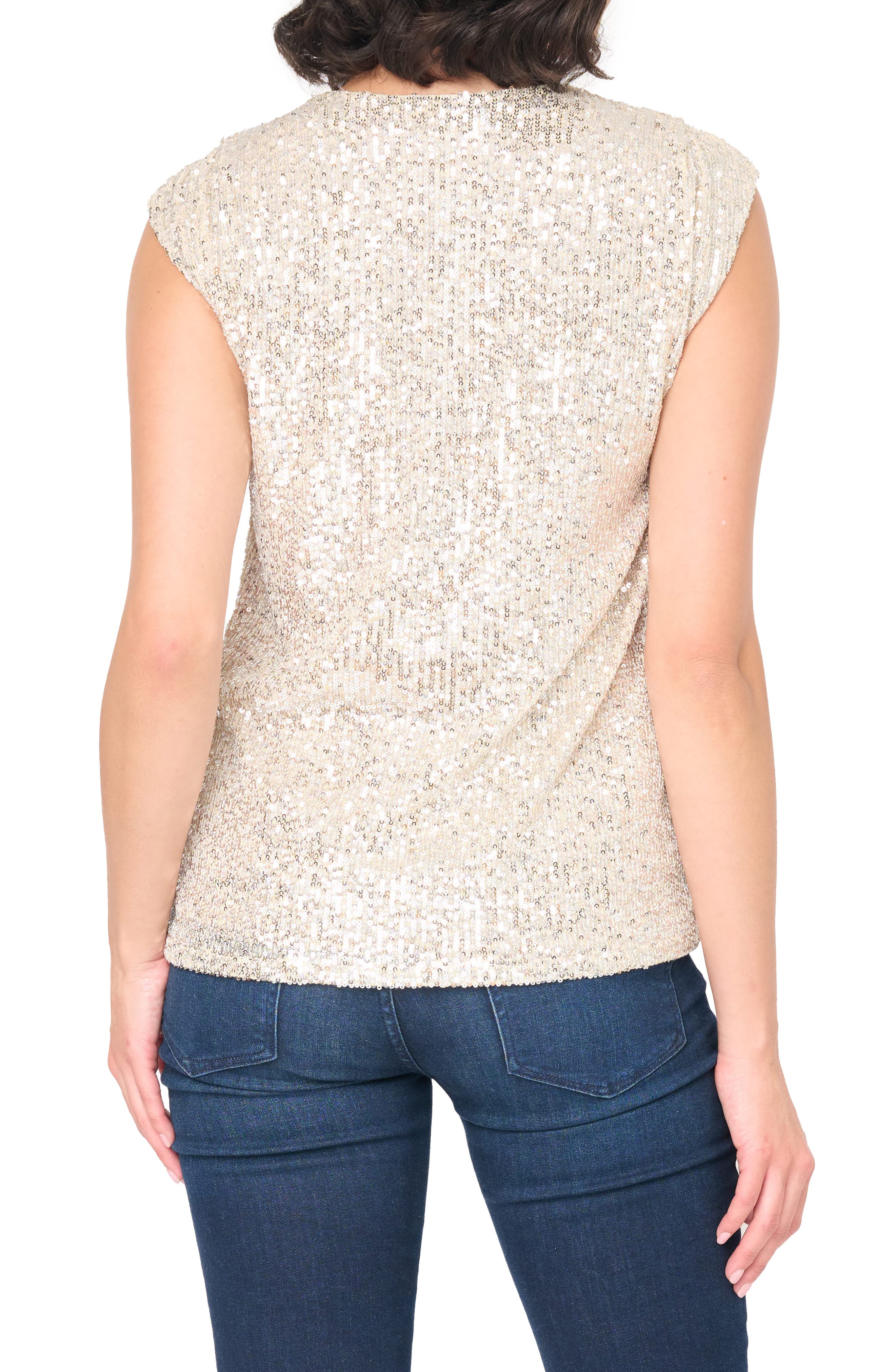 Sparkle & Shine Sequin Top - image 2