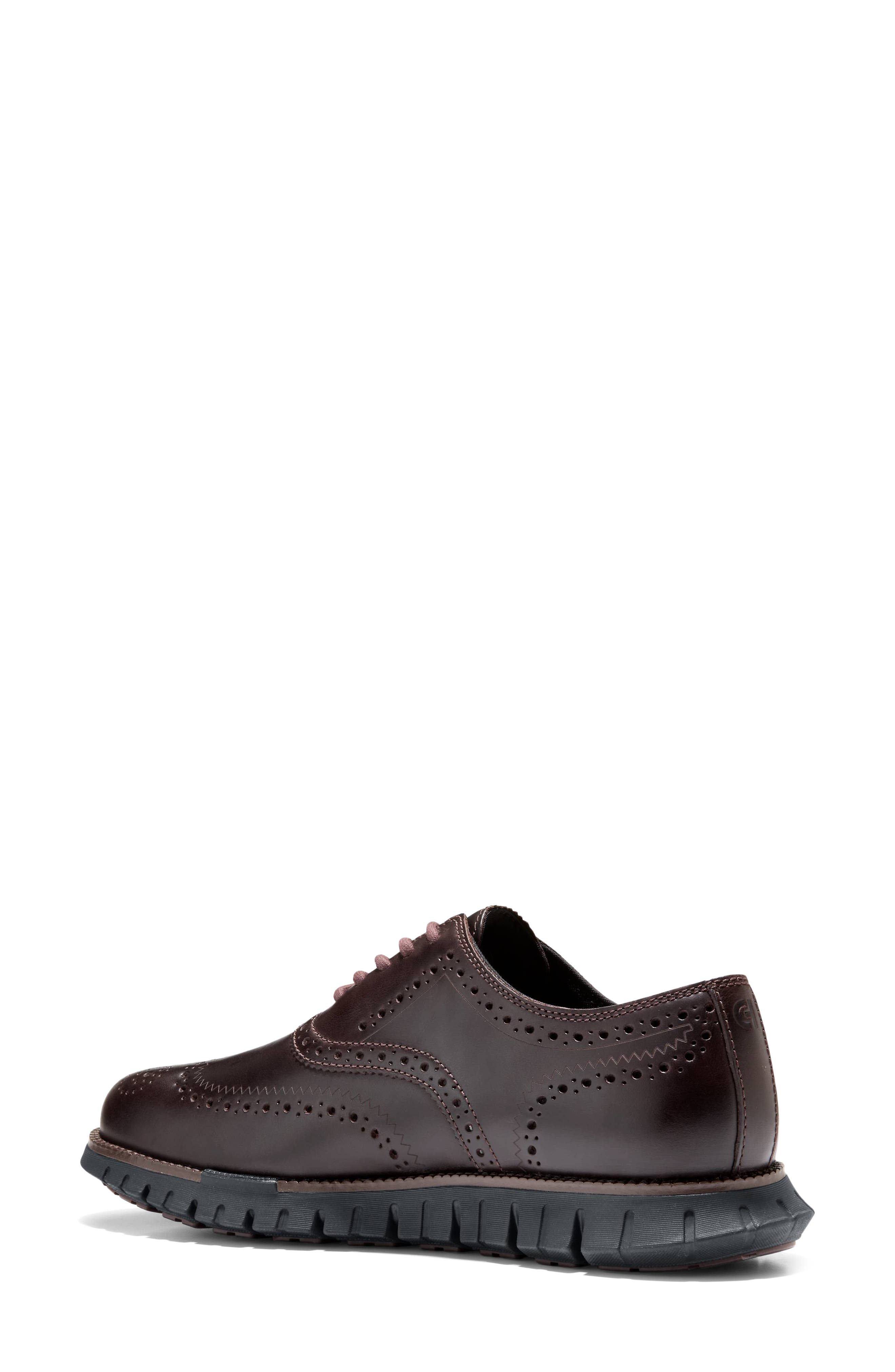 Cole Haan ZERØGRAND Remastered Wingtip Derby Sneaker, Alternate, color, Madeira/ Black