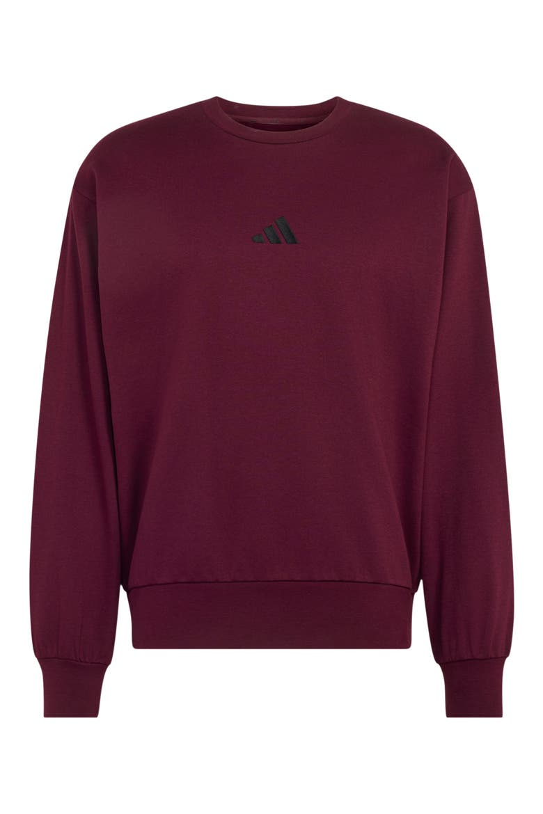 Feelcozy Sweatshirt, Alternate, color, MAROON/ BLACK