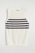 COS Striped Knitted Tank Top