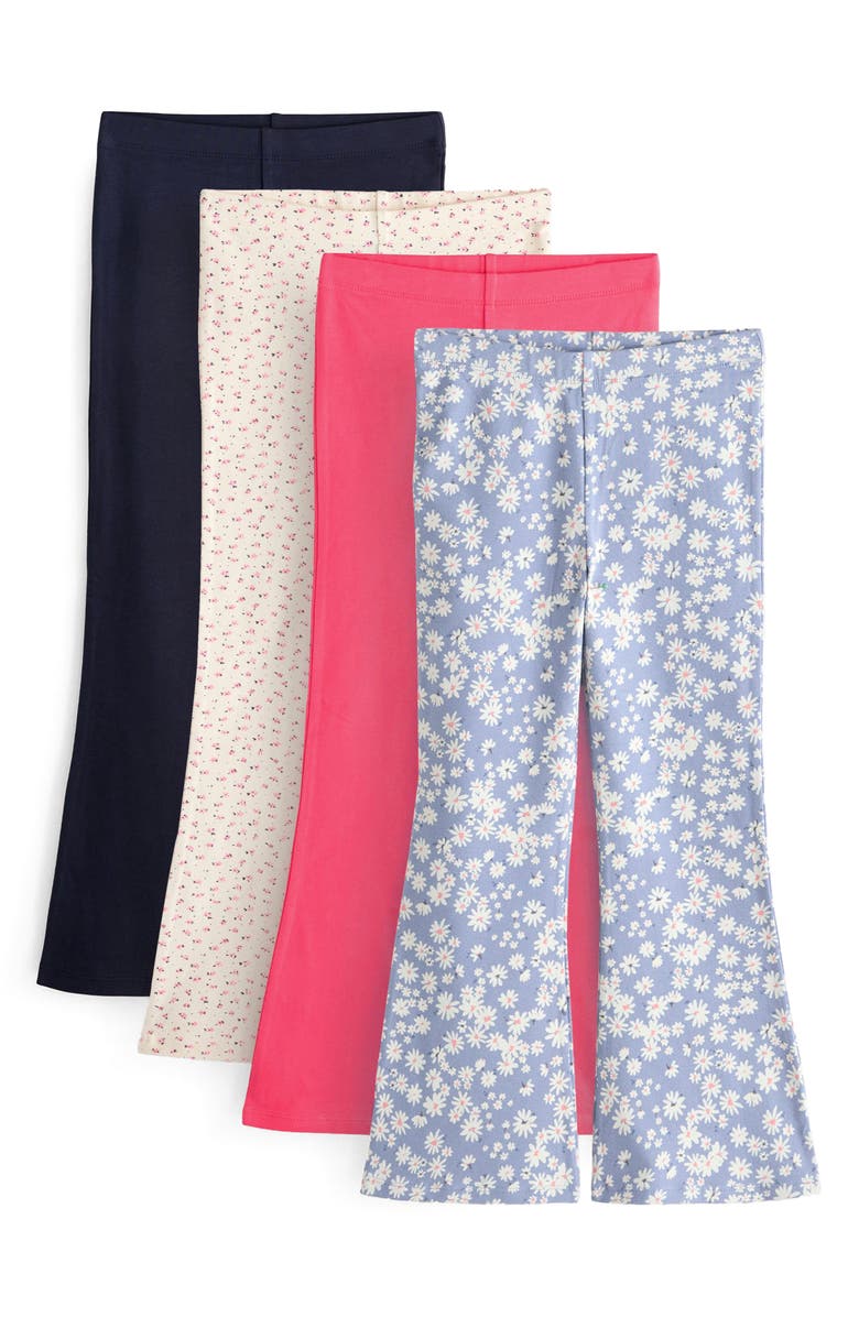 NEXT Kids' 4-Pack Flare Leggings, Main, color, Blue