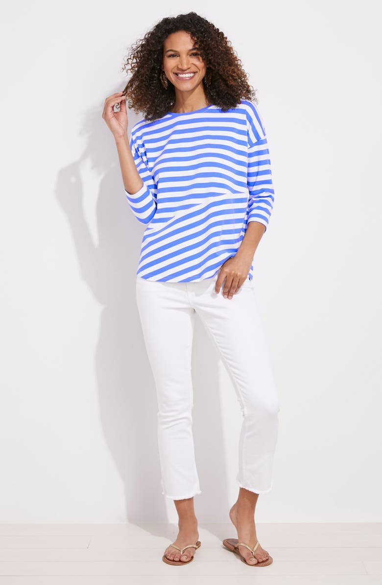vineyard vines Women's Stripe T-Shirt, Alternate, color,