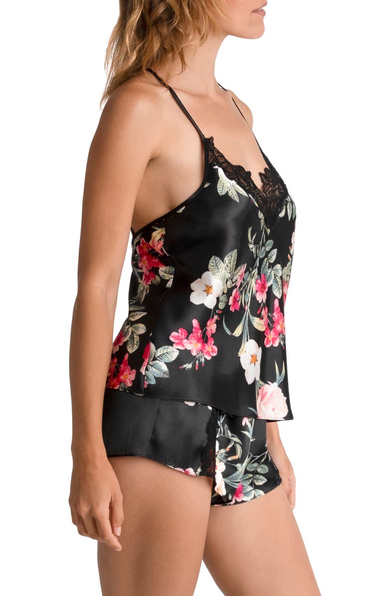 In Bloom by Jonquil Strappy Camisole Short Pajamas, Alternate, color, 