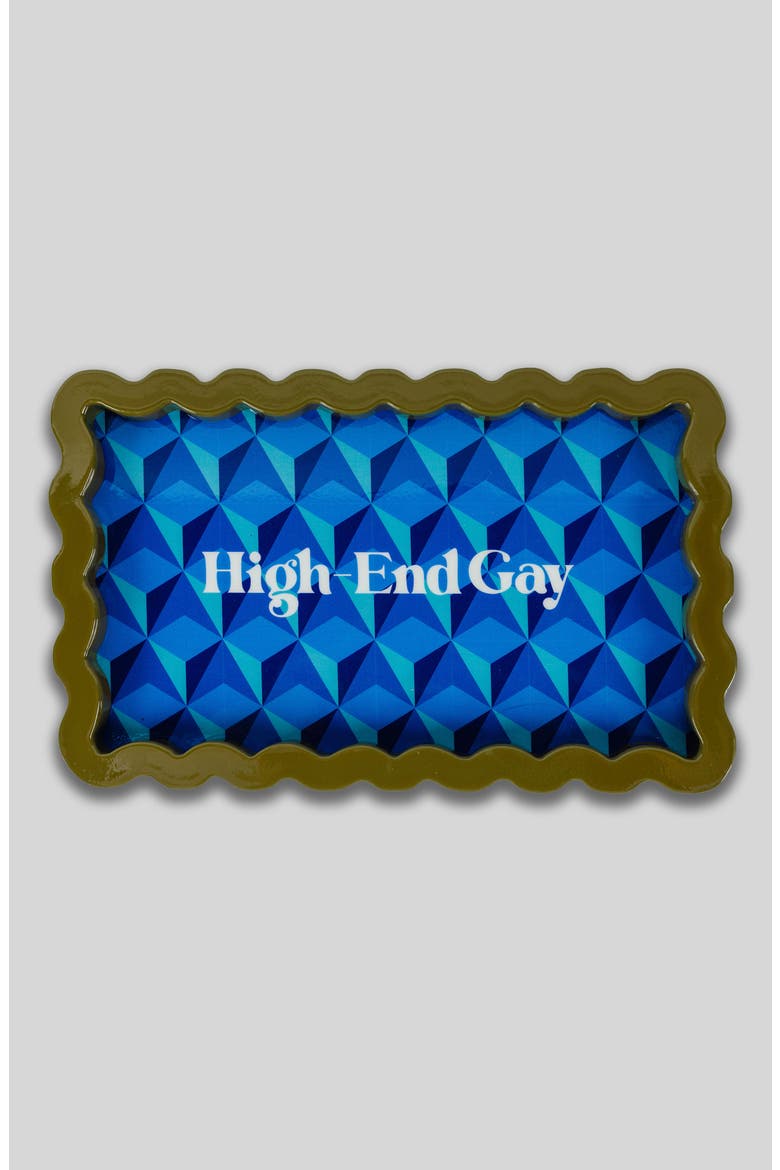 High End Gay Lacquer Tray, Main, color, High End Gay