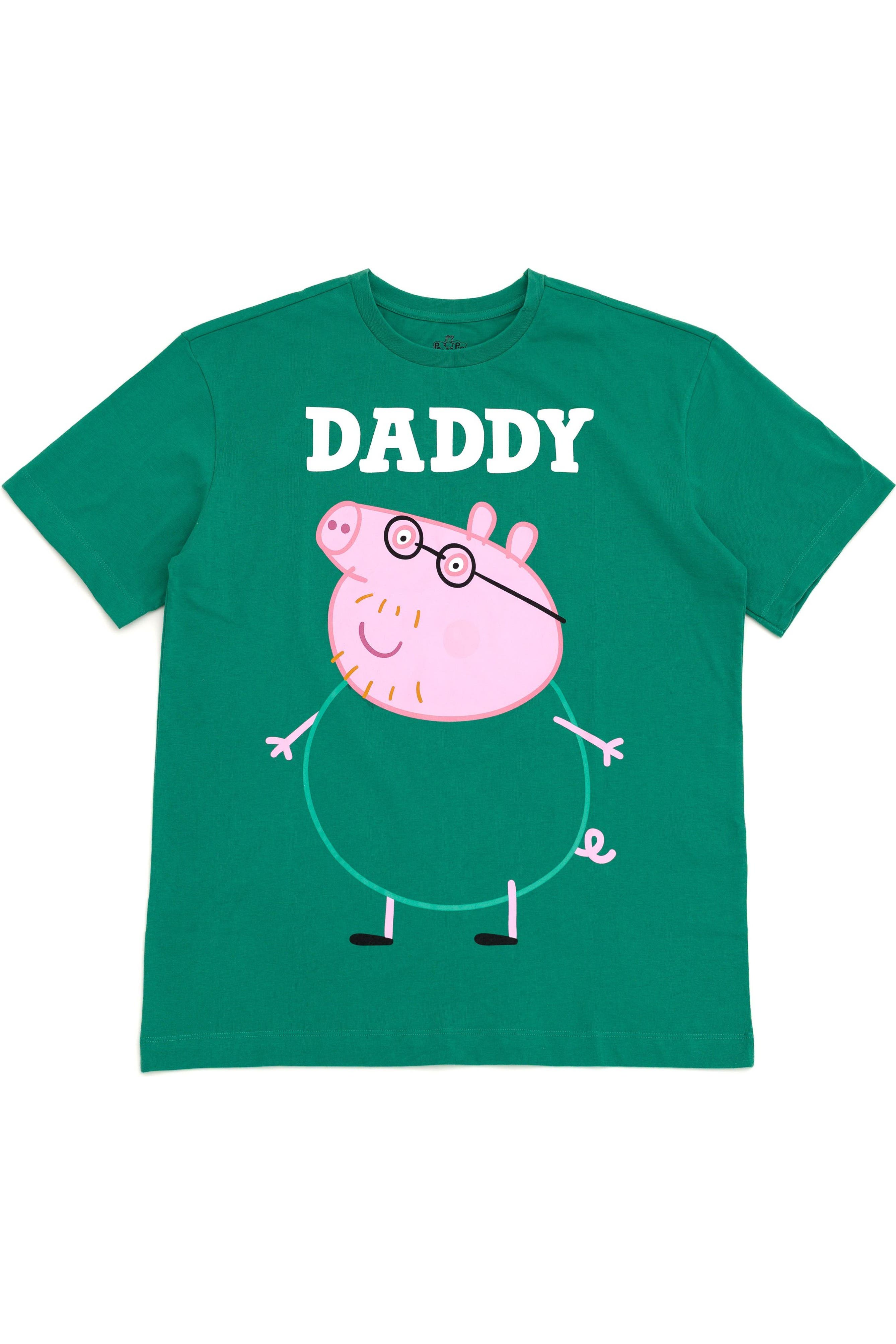 Teal Daddy Pig