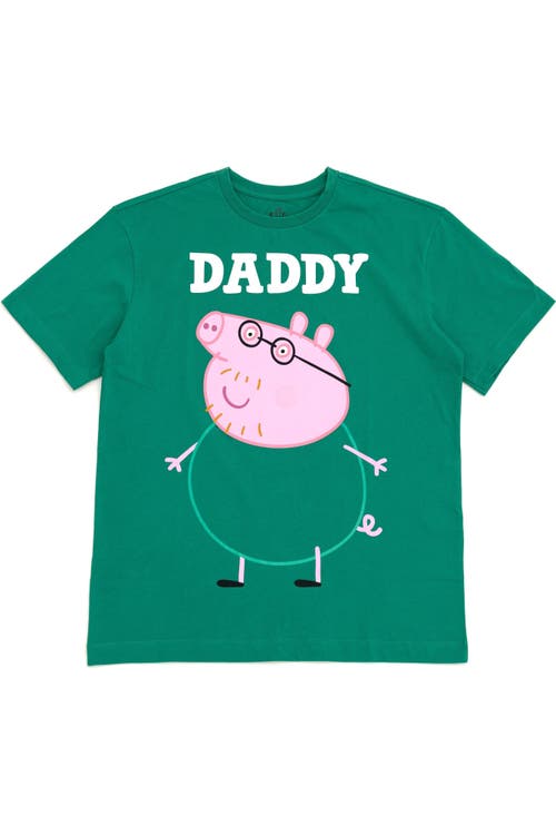 Peppa Pig Short Sleeve T-shirt In Green