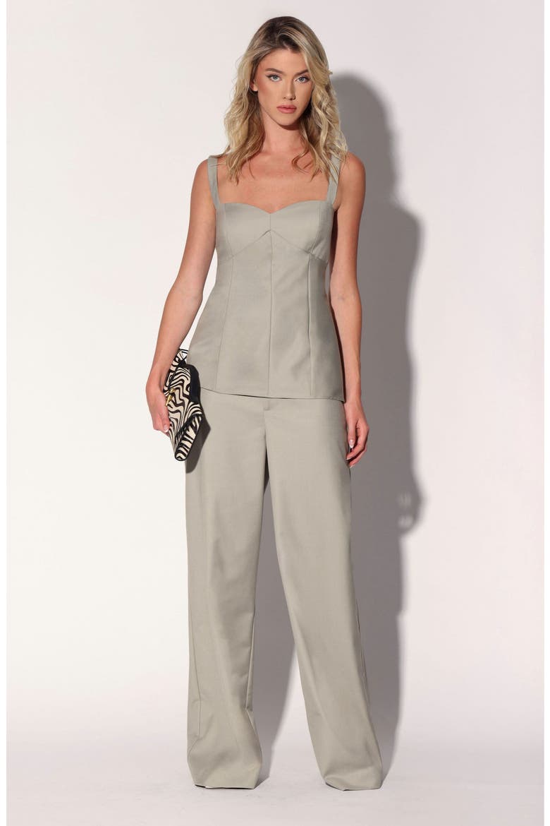 Cassie Top, Alternate, color, Pale Sage