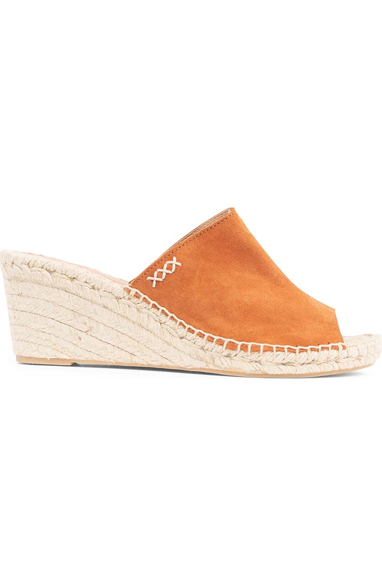 patricia green Shen Espadrille Mule, Alternate, color, Cognac Suede