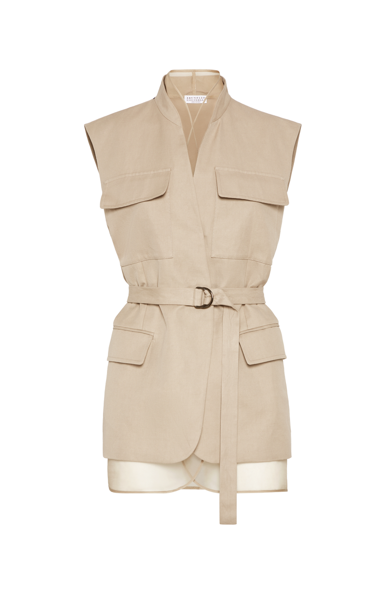 Brunello Cucinelli Vest with monili, Main, color,