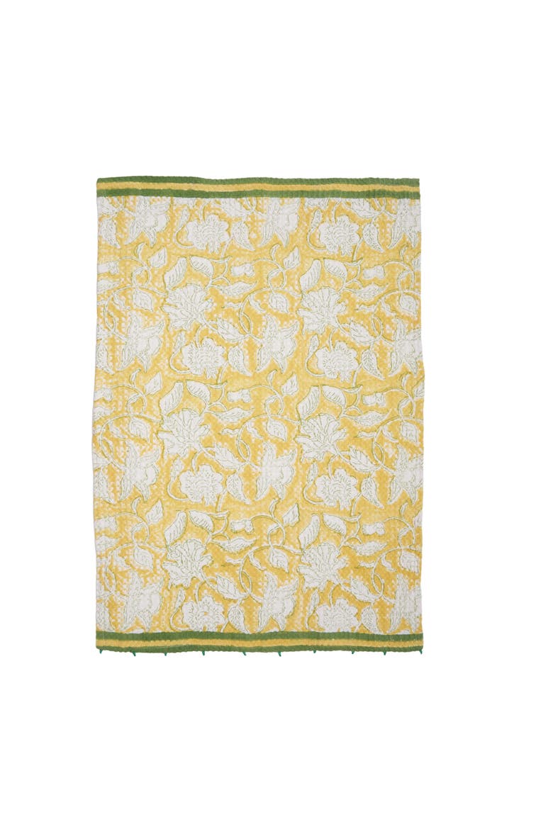 Pocono Dandelion Dishtowel, Alternate, color, Yellow