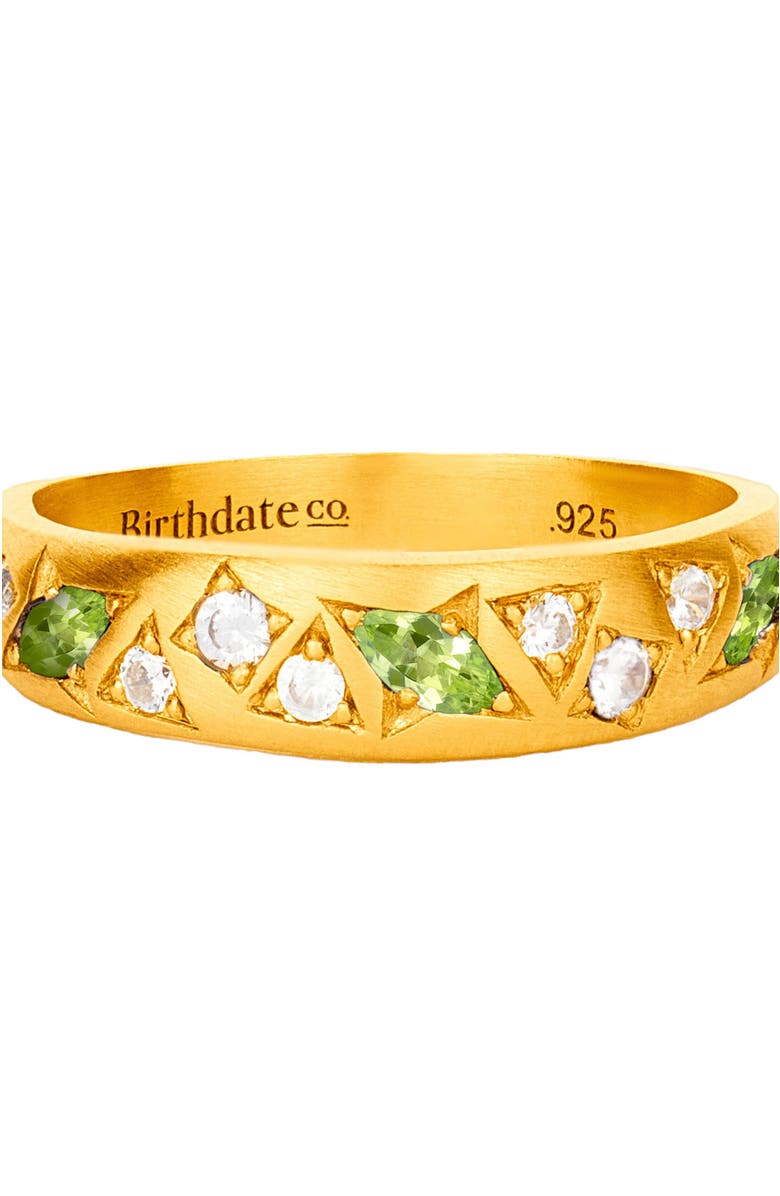 Birthdate Co. The August Birthstone Ring, Main, color,