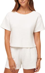 TravisMathew Charter Cruise Boxy Ottoman Knit Top