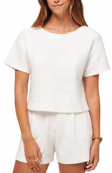 Charter Cruise Boxy Ottoman Knit Top