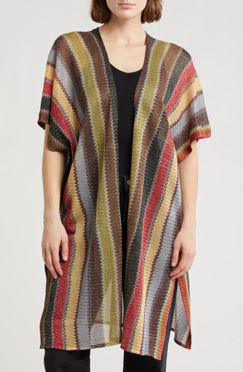 Chevron Shimmer Duster