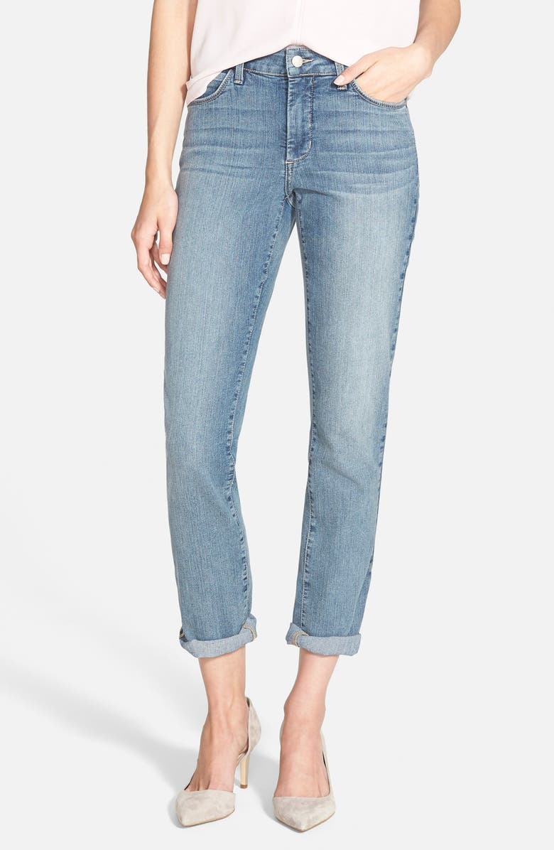 NYDJ 'Leann' Stretch Boyfriend Jeans, Main, color, 