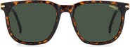 Carrera Eyewear 54mm Rectangular Sunglasses