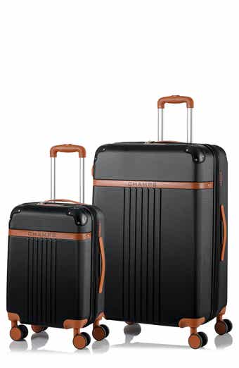 CHAMPS Vintage 2-Piece Luggage Set