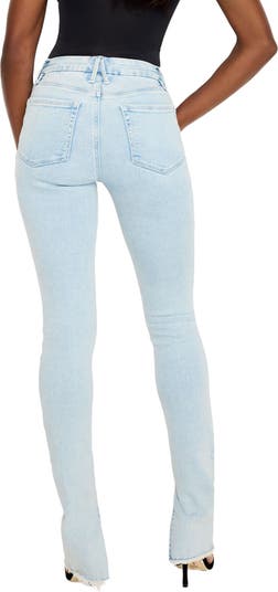 Good Legs Split Hem Skinny Jeans