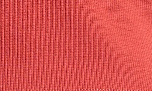 Paige Evette Short Sleeve Button-up Sweater In Red