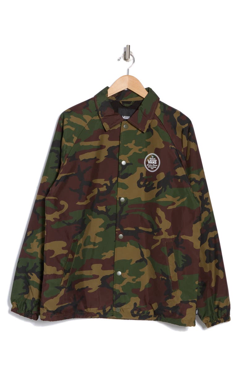 Vans Torrey Camo Jacket, Alternate, color, 