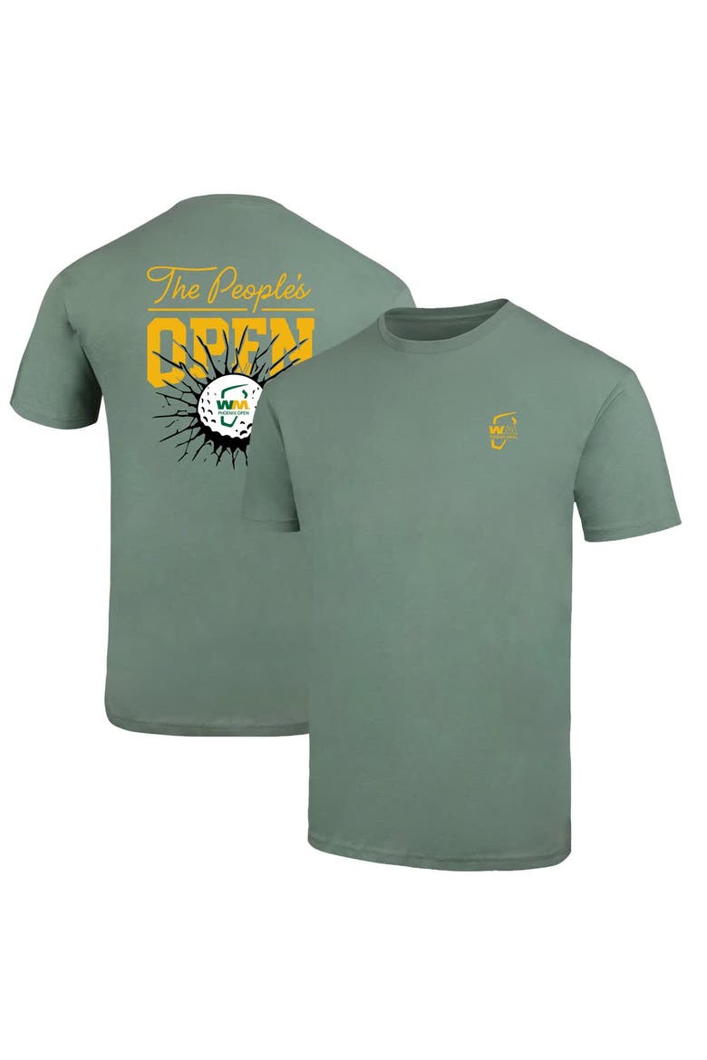 Unisex Ahead Green WM Phoenix Open The Peoples Open Liam T-Shirt, Main, color, Green