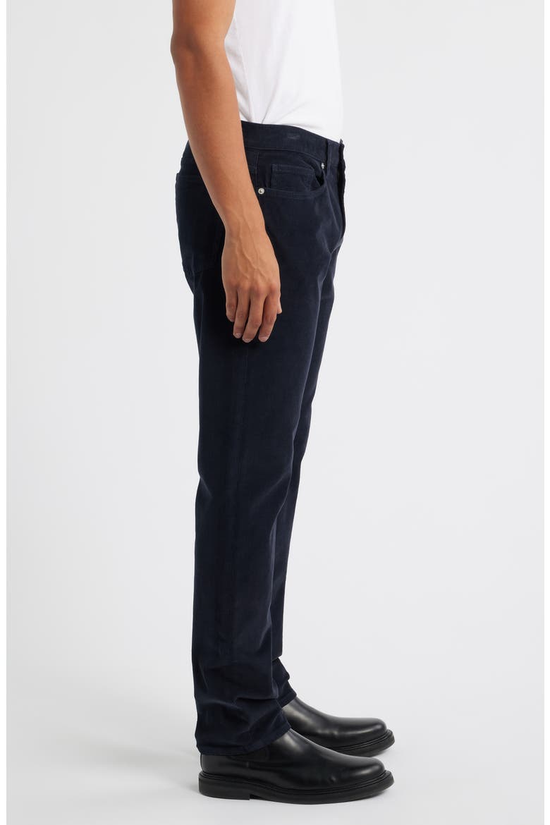 L'Homme Corduroy Slim Jeans, Alternate, color, DARK NAVY
