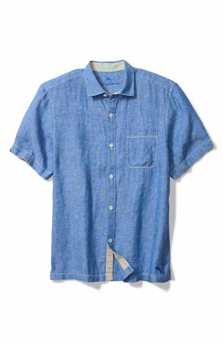 Tommy Bahama Paradise Breezer Short Sleeve Linen Button-Up Shirt