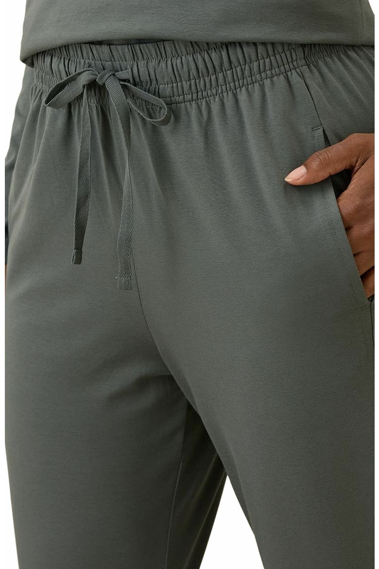 Organic Cotton Luxe Essential Jogger, Alternate, color, Castor Green